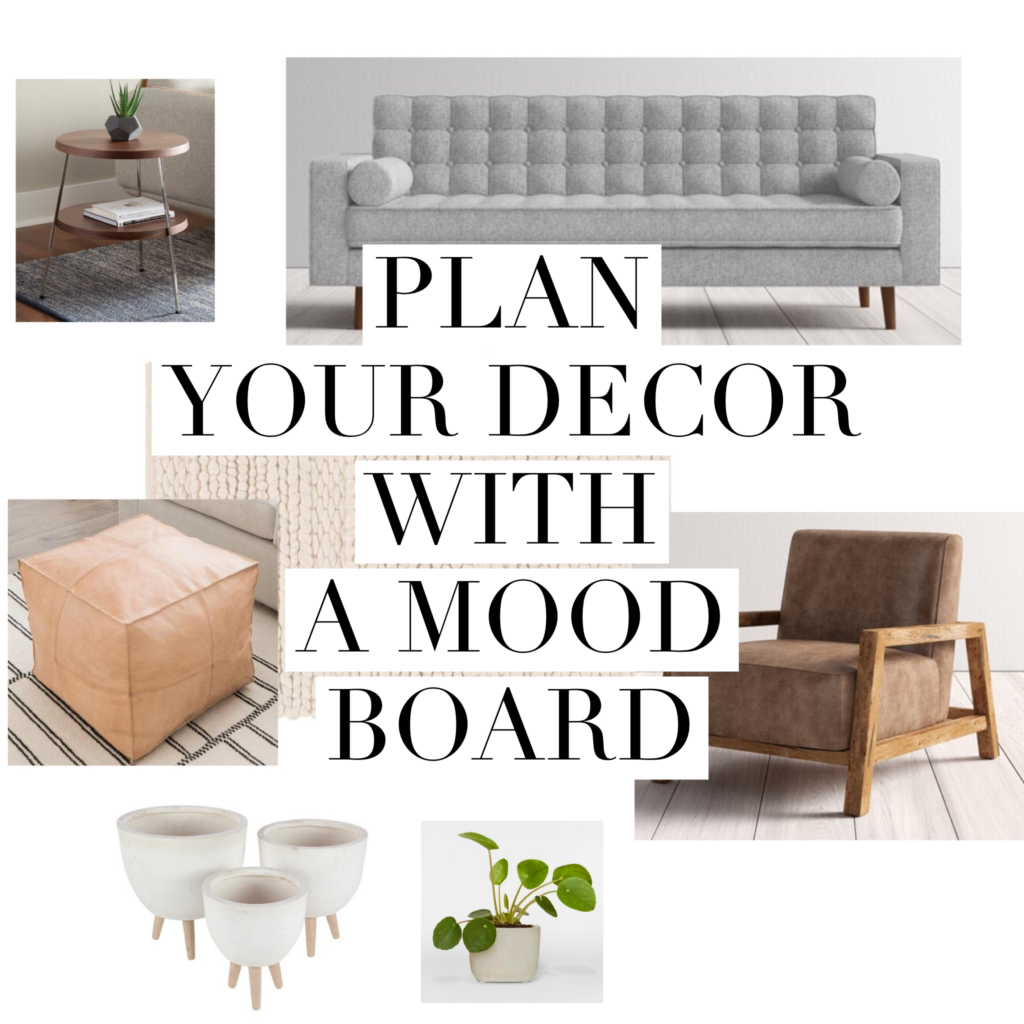 Plan Your Decor With a Mood Board - House and Roses